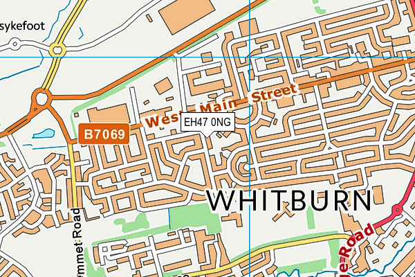 EH47 0NG map - OS VectorMap District (Ordnance Survey) EH47 0NG map - OS VectorMap District (Ordnance Survey)