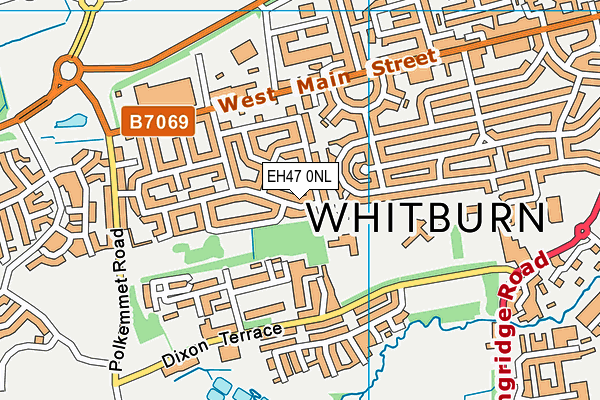 EH47 0NL map - OS VectorMap District (Ordnance Survey) EH47 0NL map - OS VectorMap District (Ordnance Survey)
