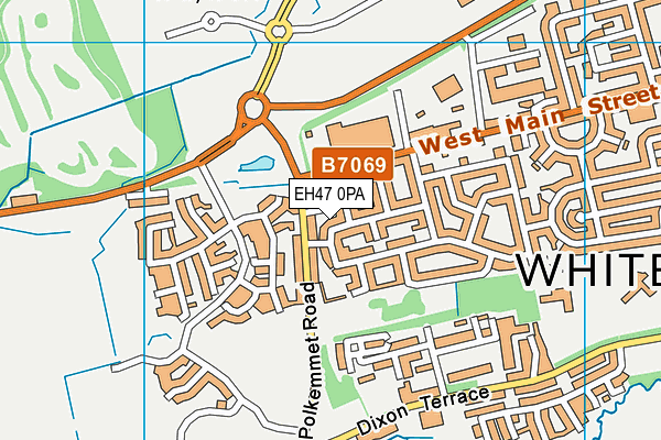 EH47 0PA map - OS VectorMap District (Ordnance Survey) EH47 0PA map - OS VectorMap District (Ordnance Survey)