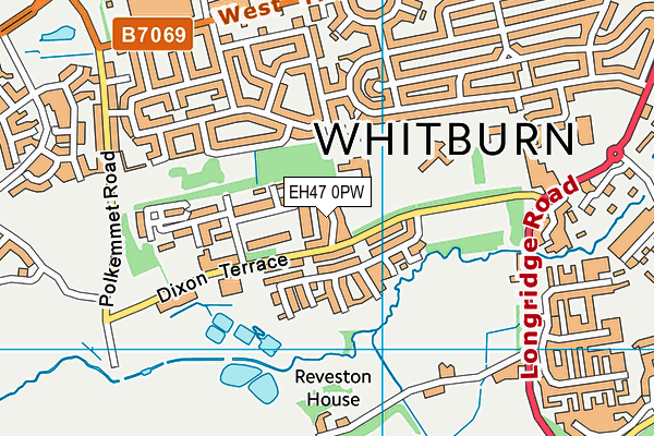 EH47 0PW map - OS VectorMap District (Ordnance Survey) EH47 0PW map - OS VectorMap District (Ordnance Survey)