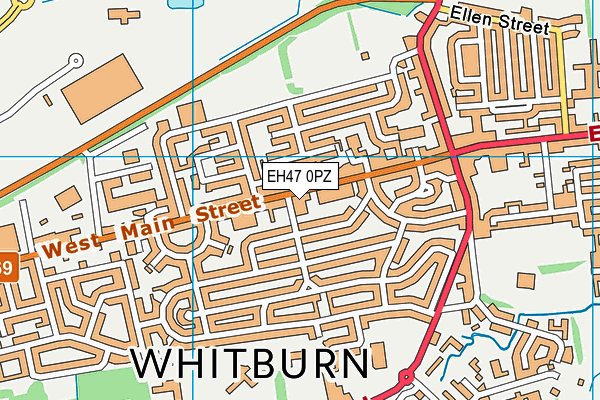 EH47 0PZ map - OS VectorMap District (Ordnance Survey) EH47 0PZ map - OS VectorMap District (Ordnance Survey)