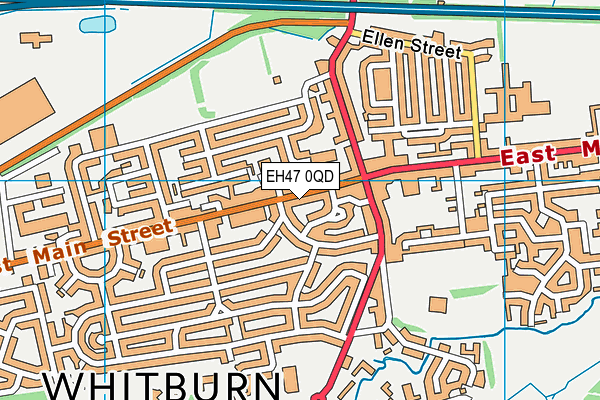 EH47 0QD map - OS VectorMap District (Ordnance Survey) EH47 0QD map - OS VectorMap District (Ordnance Survey)