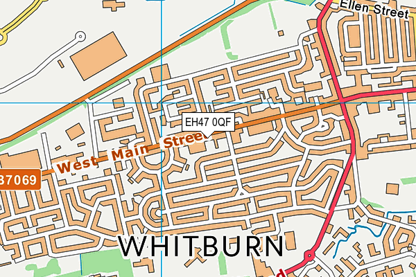 EH47 0QF map - OS VectorMap District (Ordnance Survey) EH47 0QF map - OS VectorMap District (Ordnance Survey)