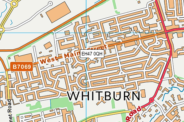 EH47 0QH map - OS VectorMap District (Ordnance Survey) EH47 0QH map - OS VectorMap District (Ordnance Survey)