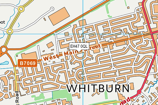 EH47 0QL map - OS VectorMap District (Ordnance Survey) EH47 0QL map - OS VectorMap District (Ordnance Survey)