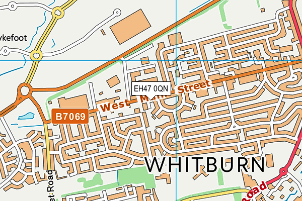 EH47 0QN map - OS VectorMap District (Ordnance Survey) EH47 0QN map - OS VectorMap District (Ordnance Survey)