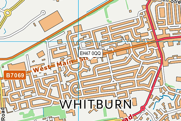 EH47 0QQ map - OS VectorMap District (Ordnance Survey) EH47 0QQ map - OS VectorMap District (Ordnance Survey)