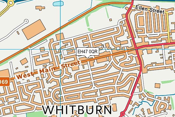 EH47 0QR map - OS VectorMap District (Ordnance Survey) EH47 0QR map - OS VectorMap District (Ordnance Survey)