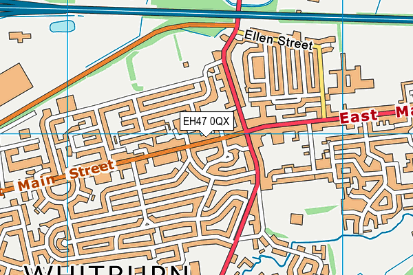 EH47 0QX map - OS VectorMap District (Ordnance Survey) EH47 0QX map - OS VectorMap District (Ordnance Survey)