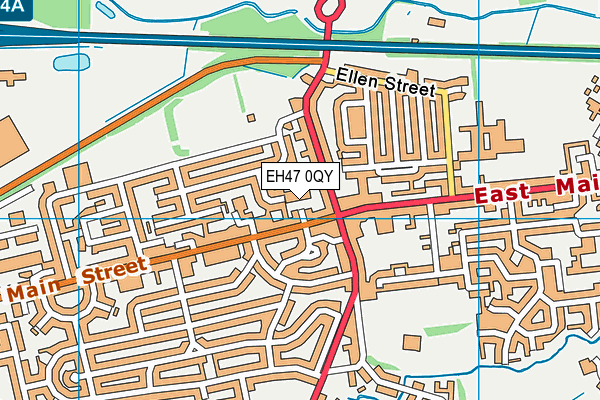 EH47 0QY map - OS VectorMap District (Ordnance Survey) EH47 0QY map - OS VectorMap District (Ordnance Survey)