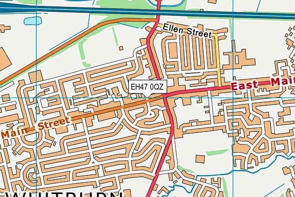 EH47 0QZ map - OS VectorMap District (Ordnance Survey) EH47 0QZ map - OS VectorMap District (Ordnance Survey)