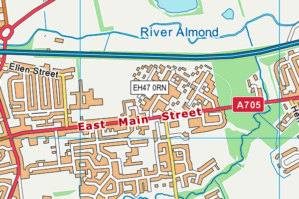 EH47 0RN map - OS VectorMap District (Ordnance Survey) EH47 0RN map - OS VectorMap District (Ordnance Survey)