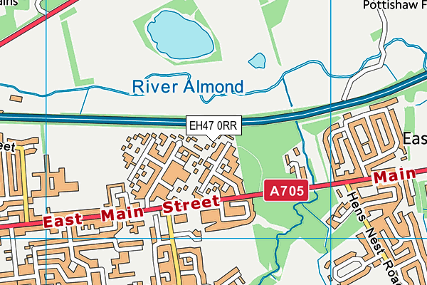 EH47 0RR map - OS VectorMap District (Ordnance Survey) EH47 0RR map - OS VectorMap District (Ordnance Survey)