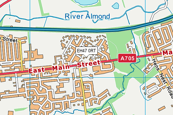EH47 0RT map - OS VectorMap District (Ordnance Survey) EH47 0RT map - OS VectorMap District (Ordnance Survey)