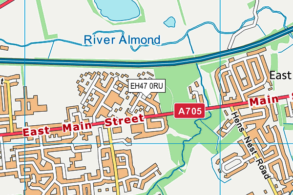 EH47 0RU map - OS VectorMap District (Ordnance Survey) EH47 0RU map - OS VectorMap District (Ordnance Survey)