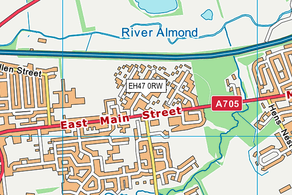 EH47 0RW map - OS VectorMap District (Ordnance Survey) EH47 0RW map - OS VectorMap District (Ordnance Survey)
