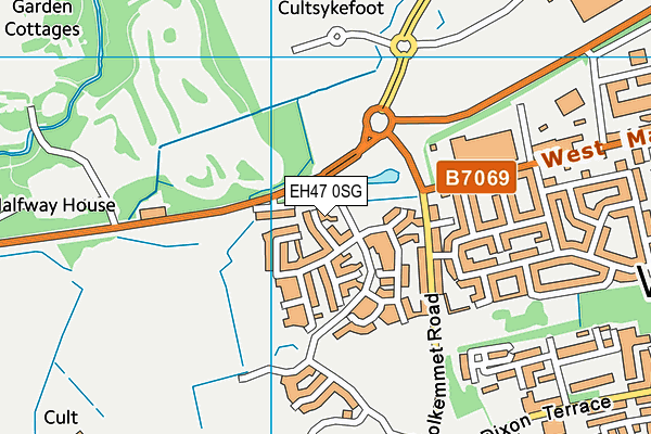 EH47 0SG map - OS VectorMap District (Ordnance Survey) EH47 0SG map - OS VectorMap District (Ordnance Survey)