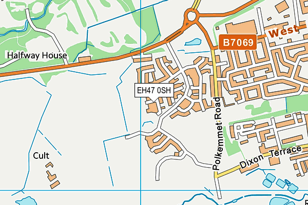 EH47 0SH map - OS VectorMap District (Ordnance Survey) EH47 0SH map - OS VectorMap District (Ordnance Survey)