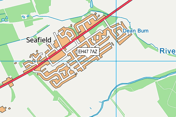 EH47 7AZ map - OS VectorMap District (Ordnance Survey) EH47 7AZ map - OS VectorMap District (Ordnance Survey)
