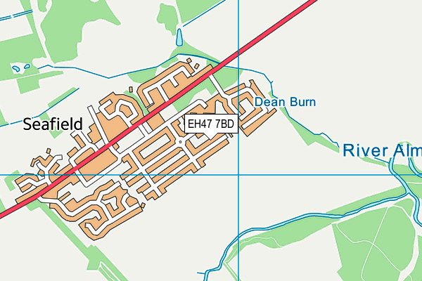 EH47 7BD map - OS VectorMap District (Ordnance Survey) EH47 7BD map - OS VectorMap District (Ordnance Survey)