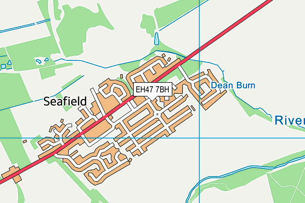 EH47 7BH map - OS VectorMap District (Ordnance Survey) EH47 7BH map - OS VectorMap District (Ordnance Survey)