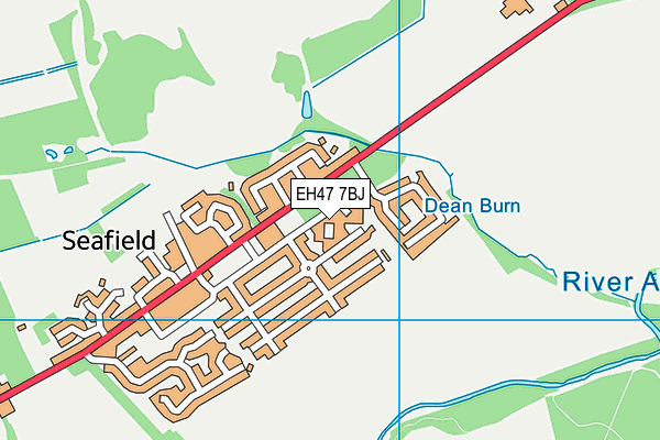 EH47 7BJ map - OS VectorMap District (Ordnance Survey) EH47 7BJ map - OS VectorMap District (Ordnance Survey)