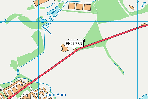 EH47 7BN map - OS VectorMap District (Ordnance Survey) EH47 7BN map - OS VectorMap District (Ordnance Survey)