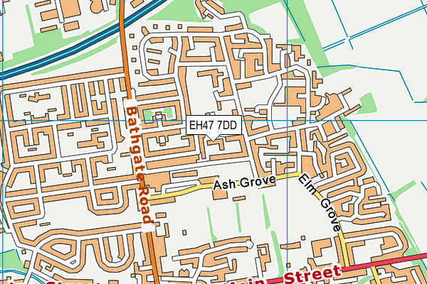 EH47 7DD map - OS VectorMap District (Ordnance Survey) EH47 7DD map - OS VectorMap District (Ordnance Survey)