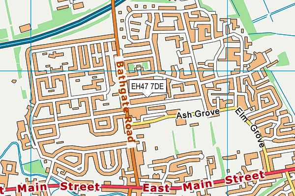 EH47 7DE map - OS VectorMap District (Ordnance Survey) EH47 7DE map - OS VectorMap District (Ordnance Survey)