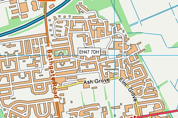 EH47 7DH map - OS VectorMap District (Ordnance Survey) EH47 7DH map - OS VectorMap District (Ordnance Survey)