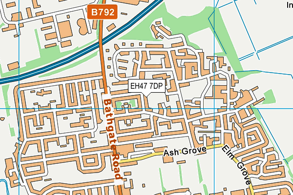 EH47 7DP map - OS VectorMap District (Ordnance Survey) EH47 7DP map - OS VectorMap District (Ordnance Survey)
