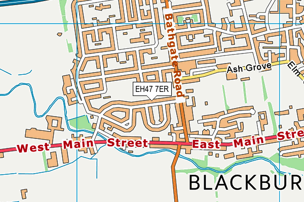EH47 7ER map - OS VectorMap District (Ordnance Survey) EH47 7ER map - OS VectorMap District (Ordnance Survey)