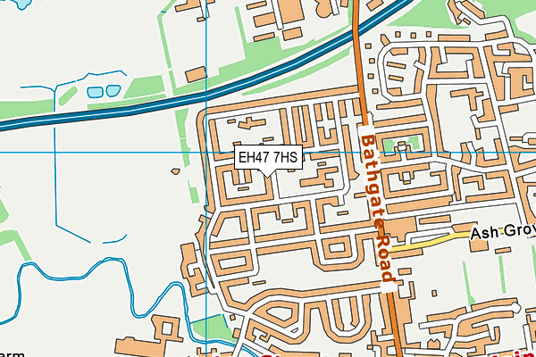 EH47 7HS map - OS VectorMap District (Ordnance Survey) EH47 7HS map - OS VectorMap District (Ordnance Survey)