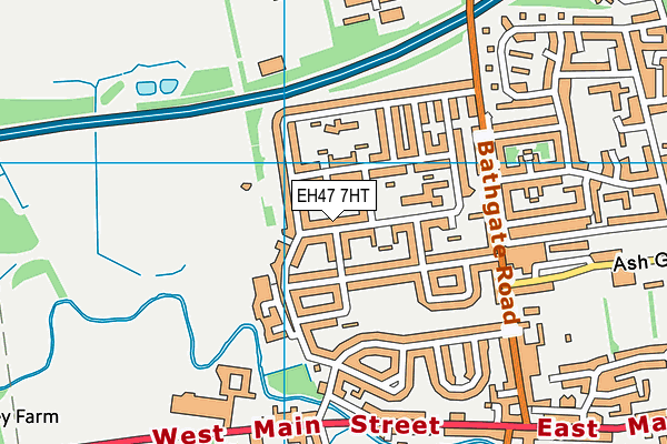 EH47 7HT map - OS VectorMap District (Ordnance Survey) EH47 7HT map - OS VectorMap District (Ordnance Survey)