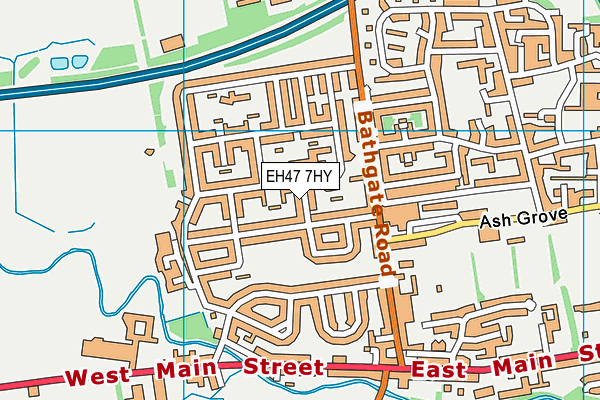 EH47 7HY map - OS VectorMap District (Ordnance Survey) EH47 7HY map - OS VectorMap District (Ordnance Survey)