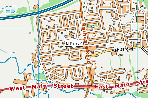 EH47 7JP map - OS VectorMap District (Ordnance Survey) EH47 7JP map - OS VectorMap District (Ordnance Survey)