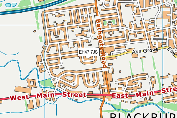 EH47 7JS map - OS VectorMap District (Ordnance Survey) EH47 7JS map - OS VectorMap District (Ordnance Survey)