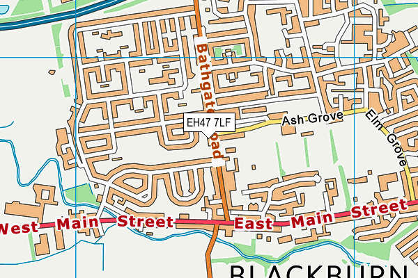 EH47 7LF map - OS VectorMap District (Ordnance Survey) EH47 7LF map - OS VectorMap District (Ordnance Survey)