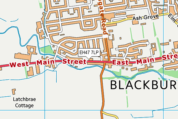 EH47 7LP map - OS VectorMap District (Ordnance Survey) EH47 7LP map - OS VectorMap District (Ordnance Survey)