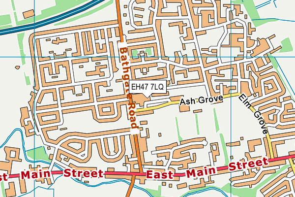 EH47 7LQ map - OS VectorMap District (Ordnance Survey) EH47 7LQ map - OS VectorMap District (Ordnance Survey)