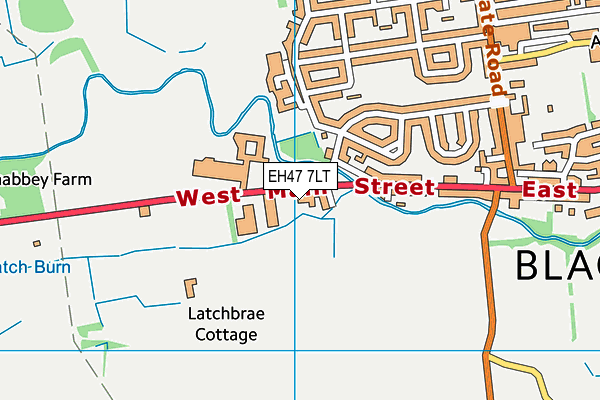 EH47 7LT map - OS VectorMap District (Ordnance Survey) EH47 7LT map - OS VectorMap District (Ordnance Survey)