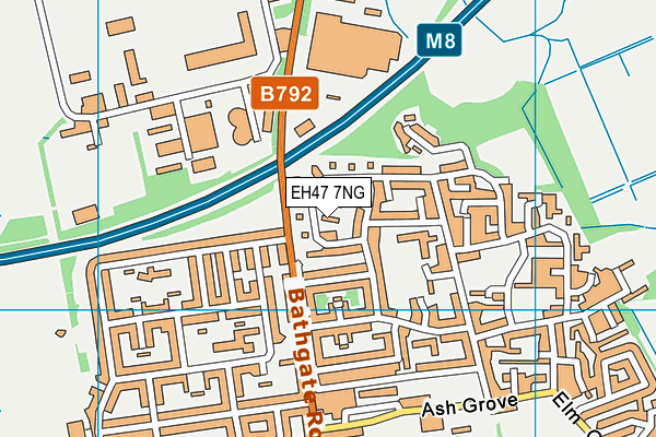 EH47 7NG map - OS VectorMap District (Ordnance Survey) EH47 7NG map - OS VectorMap District (Ordnance Survey)