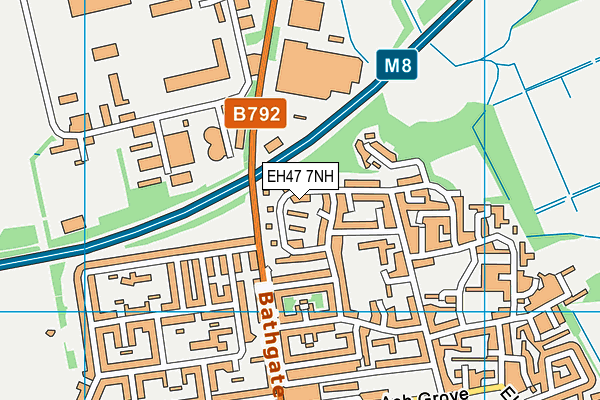 EH47 7NH map - OS VectorMap District (Ordnance Survey) EH47 7NH map - OS VectorMap District (Ordnance Survey)