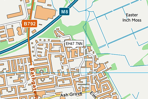 EH47 7NN map - OS VectorMap District (Ordnance Survey) EH47 7NN map - OS VectorMap District (Ordnance Survey)