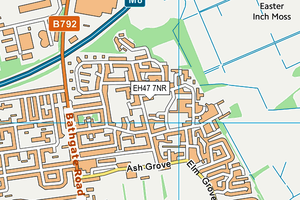 EH47 7NR map - OS VectorMap District (Ordnance Survey) EH47 7NR map - OS VectorMap District (Ordnance Survey)