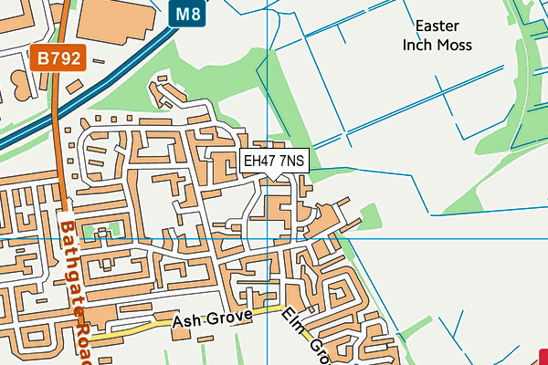EH47 7NS map - OS VectorMap District (Ordnance Survey) EH47 7NS map - OS VectorMap District (Ordnance Survey)