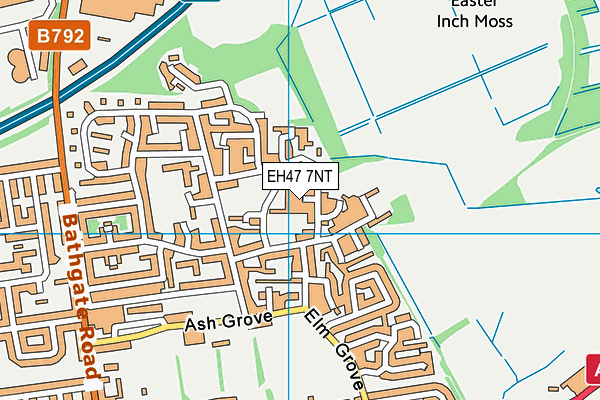 EH47 7NT map - OS VectorMap District (Ordnance Survey) EH47 7NT map - OS VectorMap District (Ordnance Survey)