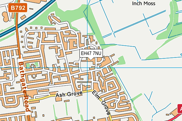 EH47 7NU map - OS VectorMap District (Ordnance Survey) EH47 7NU map - OS VectorMap District (Ordnance Survey)