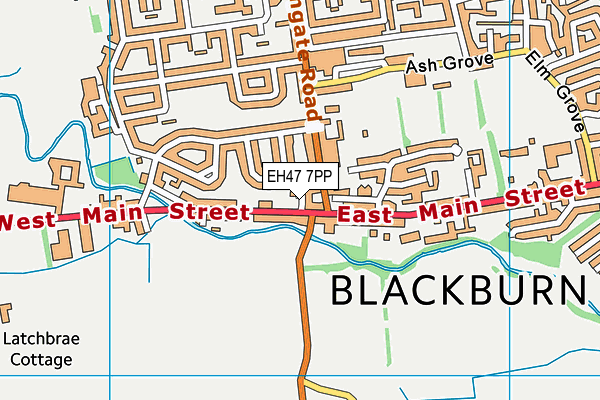EH47 7PP map - OS VectorMap District (Ordnance Survey) EH47 7PP map - OS VectorMap District (Ordnance Survey)