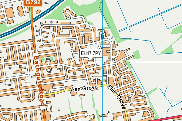 EH47 7PY map - OS VectorMap District (Ordnance Survey) EH47 7PY map - OS VectorMap District (Ordnance Survey)